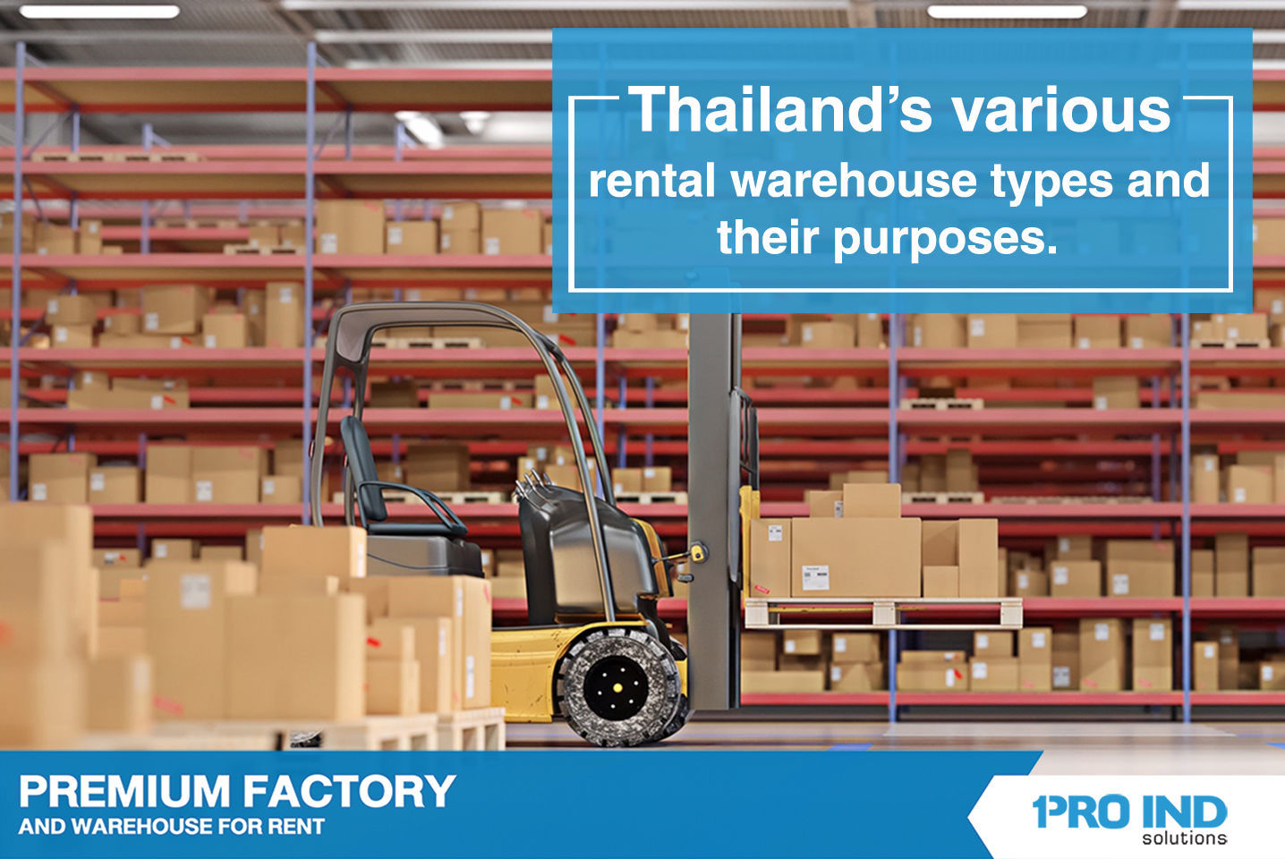 we would examine the various types of rental warehouses offered in the Thai property market and how they can fit your business operations. 

